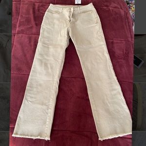 Khaki EM flair jeans